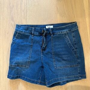 Blue Denim Shorts